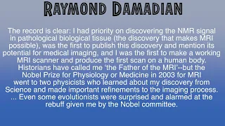 Scientists Who Believe The Bible - Raymond Damadian