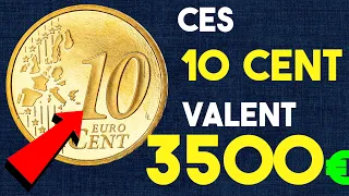 ces 10 euro cent 1999 valent 3500 euros