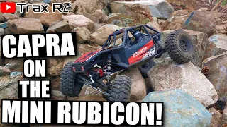 We Take the Axial Capra on our Mini Rubicon Trail! | Crawling on Large Boulders & Rocks!