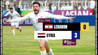 #AsianQualifiers - Full Match - Group A | Lebanon vs Syria
