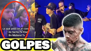 🥊Se Arman LOS MADRAZOS En Concierto de Santa Fe Klan😨❌