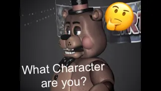 (Fnaf 2) What Fnaf character are you?