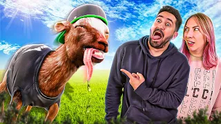 FAZENDO TUDO DE ERRADO SENDO CABRA no Goat Simulator