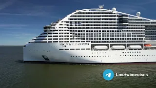 Основные Типы Кают на Новейшем Круизном Лайнере MSC World Europa