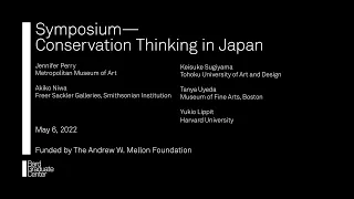 Symposium—Conservation Thinking in Japan (Roundtable on Paintings Conservation)