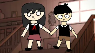 Mari Gets pushed down the stairs (Omori)