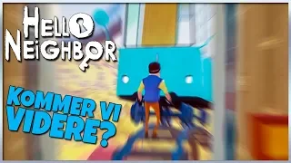 LESER NYHETER, OG PRØVER Å FÅ OVERTAKET OVER TAKET || Hello Neighbor