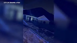 Homes collapse, slide down cliff in Draper City, Utah