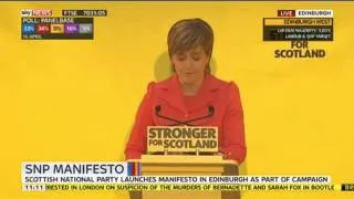 SNP Manifesto: Coalition Rumours