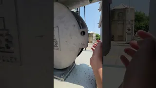 Ringing a WCH Mechanical bell on West Third Street lift bridge