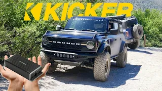 This Will Fix The Audio In Your Bronco! || Kicker Key 200.4/ 180.4 Install/ Review