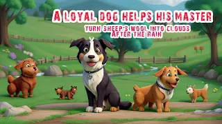 #😄📺✨A loyal dog helps his master turn sheep's wool into clouds After the Rain #Cartoon Comedy