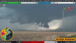 Derecho Impacts Kansas (5/19/24) - (Live Storm Chase Archive)