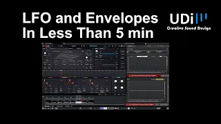 LFO and Envelopes in 5min - Synthesis and Sound design tutorial