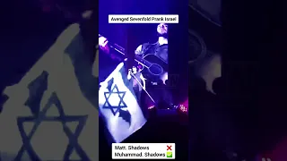 Avenged Sevenfold Dukung Palestina ! Penonton Kecewa ( LIVE  ISRAEL ) Prank ! Parodi #shorts