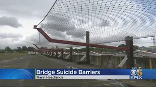 Sneak Peek: Golden Gate Bridge Suicide Barrier Takes Shape