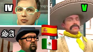 Characters Speaking Spanish in GTA Games (Evolution) Part 1