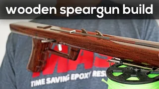 How To Build a Wooden Speargun | DIY Spearfishing Gun | Open Track Speargun