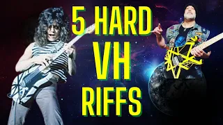 5 Hard Van Halen Guitar Riffs [Explained]