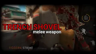 modern strike online beta 1.57 season 26 TRENCH SHOVEL melee weapon 🔥