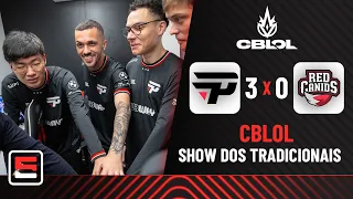 UM SHOW DOS TRADICIONAIS! CONFIRA OS MELHORES MOMENTOS DO CONFRONTO ENTRE PAIN GAMING E RED CANIDS