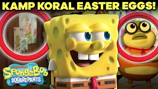 Kamp Koral Easter Eggs + Callbacks 🏕 | SpongeBob