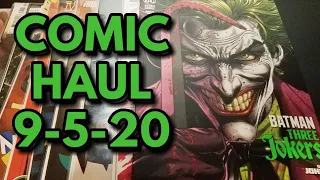 Comic Haul with LEGENDARY GRAIL AUTOGRAPH!  9-5-20 Soft Spoken ASMR