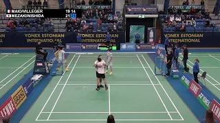 Match point - Maio / Villeger vs Mezaki / Nishida - MD, Final - Estonian Int. 2022