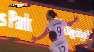 Zlatan Ibrahimovic Scores Game-Winning Goal vs Chicago Fire