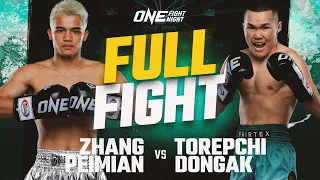 Zhang Peimian vs. Torepchi Dongak | ONE Championship Full Fight