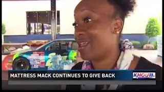 Mattress Mack continues to give back after Harvey