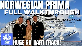 2023 Norwegian Prima Full Walkthrough in 4K #Cruise #norwegianprima #norwegiancruise