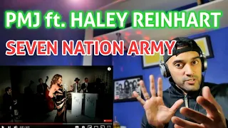 1st reaction - Seven Nation Army - Vintage New Orleans Dirge White Stripes Cover ft. Haley Reinhart