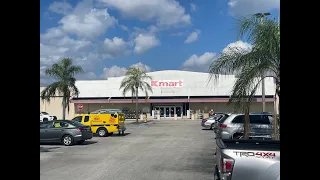 Holiday Season at Kmart in 2022 (1 of 3 remaining) in Miami, Florida (Kendale Lakes Shopping Center)