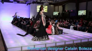 Spirit of India by Catalin Botezatu at Couture Fashion Week, New York  February 2016