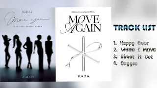 [FULL ALBUM] KARA (카라) - MOVE AGAIN (15th Anniversary Special Album) -KPOP PLAYLIST-