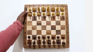 Handcrafted Magnetic Wooden Chess Set Unboxing – Chatpat toy tv