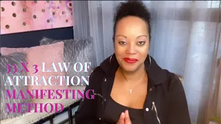 33 x 3 LAW OF ATTRACTION MANIFESTING METHOD| How to use it & why it works!