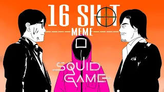 squid game animation meme|| 16 shots