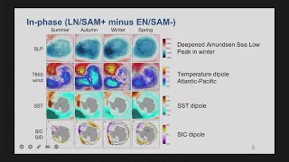 The Impacts of Combined ENSO and SAM on the Antarctic Sea Ice Budget