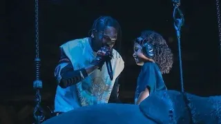 Travis Scott performs MAFIA with Stormi in the SoFi Stadium / Circus Maximus Tour