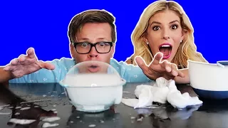 GIANT DRY ICE SMOKE BUBBLES!  (Day 208) - DIY HOW TO