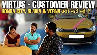 VW Virtus Owner Review - Why not Honda City, Slavia & Verna?