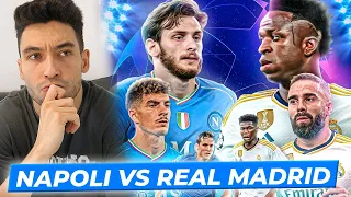 NAPOLI vs REAL MADRID / PARTIDO IMPORTANTE / VINI vs KVARATSKHELIA