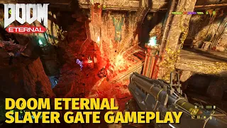 DOOM ETERNAL - Slayer Gate Gameplay on PC (Ultra-Violence)