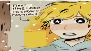 Miraculous Ladybug Comic- SNOW DAY