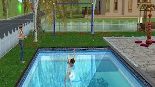 The Sims 2 death by drowning