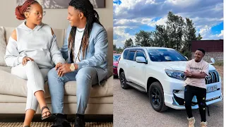 Thee Pluto gifts Felicity Shiru a car during their gender reveal