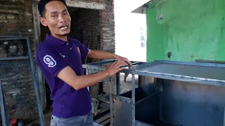 Proses Pembuatan Grobak Es Tebu