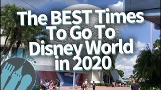 The BEST Times To Go To Disney World in 2020!